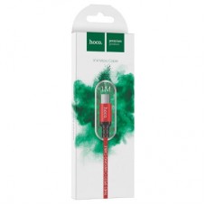 Дата кабель USB 2.0 AM to Micro 5P 1.0m X14 red HOCO (6957531062851) - Фото