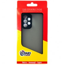 Чохол для мобільного телефона Dengos Matte Samsung Galaxy A33 (black) (DG-TPU-MATT-98) - Фото