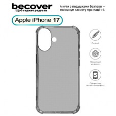 Чехол для мобильного телефона BeCover Anti-Shock Apple iPhone 17 Grey (713794) - Фото