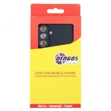 Чохол для мобільного телефона Dengos Carbon Kit for Samsung Galaxy A17 case + glass Black (DG-KM-160) - Фото