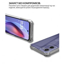Чехол для мобильного телефона BeCover Anti-Shock Motorola Moto G06 / G06 Power 4G Clear (714699) - Фото