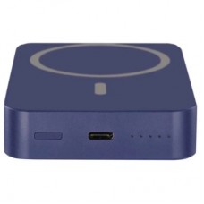 Батарея універсальна EMOS 10000 mAh WI1046, 20W, Wireless, blue (B0551BL) - Фото