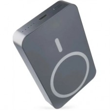 Батарея універсальна EMOS 10000 mAh WI1046, 20W, Wireless, grey (B0551GY) - Фото