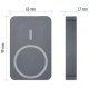 Батарея універсальна EMOS 10000 mAh WI1046, 20W, Wireless, grey (B0551GY)