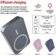 Батарея універсальна EMOS 10000 mAh WI1046, 20W, Wireless, grey (B0551GY)