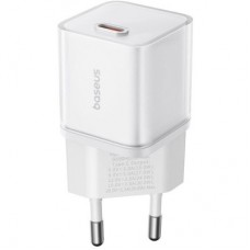 Зарядний пристрій Baseus 1xUSB-C 30 W GaN5S white (P10162504213-00) - Фото
