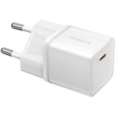 Зарядний пристрій Baseus 1xUSB-C 30 W GaN5S white (P10162504213-00) - Фото