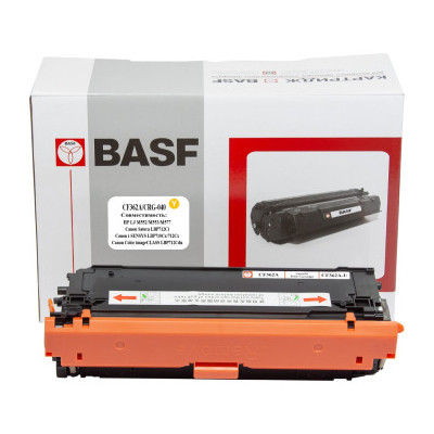 Тонер-картридж BASF HP LJ M552/CF362A/508A/Canon 040 Yellow (KT-CF362A-U)