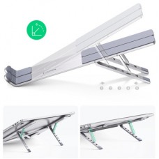 Підставка для ноутбука Ugreen LP451 Foldable Holder for Laptop Silver (40289) - Фото