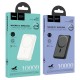Батарея універсальна HOCO 10000 mAh Grace PD/20W Magnetic White (J141 / 714985)