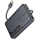 Батарея універсальна HOCO 10000 mAh Origen Dual PD/20W Magnetic with cable Type-C Metal Gray (Q44/714983)