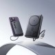 Батарея універсальна HOCO 10000 mAh Origen Dual PD/20W Magnetic with cable Type-C Metal Gray (Q44/714983)