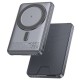 Батарея універсальна HOCO 5000 mAh Title PD/20W Magnetic with stand + mini wallet Grey (Q46 / 714988)