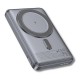 Батарея універсальна HOCO 5000 mAh Title PD/20W Magnetic with stand + mini wallet Grey (Q46 / 714988)
