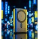 Батарея універсальна HOCO 5000 mAh Title PD/20W Magnetic with stand + mini wallet Grey (Q46 / 714988)
