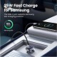 Зарядний пристрій Ugreen 1xUSB-C + 1xUSB 30 W car adapter CD130 black (40858)