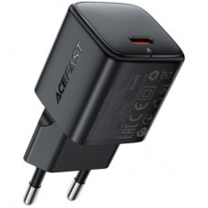 Зарядний пристрій Acefast 1xUSB-C 30 W GaN A118 black (6974316284994) - Фото