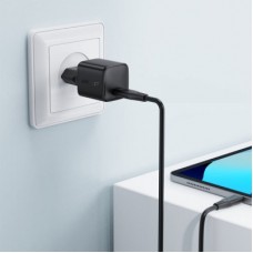 Зарядний пристрій Acefast 1xUSB-C 30 W GaN A118 black (6974316284994) - Фото