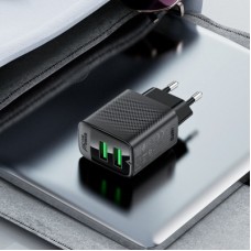 Зарядний пристрій Acefast 2xUSB 12 W A86 black (6974316283270) - Фото