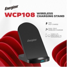 Зарядний пристрій Energizer Qi 15 W wireless WCP108 black (WCP108) - Фото