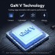 Зарядний пристрій VENTION 2xUSB-C PD45W GaN white (FEFW0-EU)