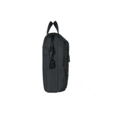 Сумка для ноутбука 2E CrossSquares 16", Black (2E-CBN9198BK) - Фото