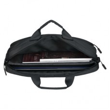 Сумка для ноутбука 2E CrossSquares 16", Black (2E-CBN9198BK) - Фото