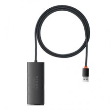 Концентратор Baseus USB 3.0 4xUSB 2.0m black (WKQX030201) - Фото