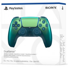 Геймпад Sony Playstation DualSense Bluetooth PS5 Chrome Teal (1000050603) Геймпад Sony Playstation DualSense Bluetooth PS5 Chrome Teal (1000050603) - Фото