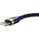 Дата кабель USB 2.0 AM to Lightning 2.0m 1.5A Cafule gold+blue Baseus (CALKLF-CV3) Дата кабель USB 2.0 AM to Lightning 2.0m 1.5A Cafule gold+blue Baseus (CALKLF-CV3)