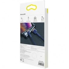 Дата кабель USB 2.0 AM to Lightning 2.0m 1.5A Cafule gold+blue Baseus (CALKLF-CV3) - Фото