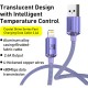 Дата кабель USB 2.0 AM to Lightning 1.2m 2.4A Crystal Shine Series purple Baseus (CAJY000005) Дата кабель USB 2.0 AM to Lightning 1.2m 2.4A Crystal Shine Series purple Baseus (CAJY000005)