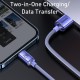 Дата кабель USB 2.0 AM to Lightning 1.2m 2.4A Crystal Shine Series purple Baseus (CAJY000005) Дата кабель USB 2.0 AM to Lightning 1.2m 2.4A Crystal Shine Series purple Baseus (CAJY000005)