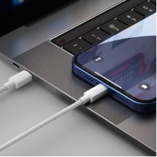 Дата кабель USB 2.0 AM to Lightning 1.5m 20 W Simple WisdomKit (2PCS) white Baseus (TZCATLZJ-02) - Фото