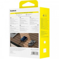 Батарея універсальна Baseus 10000 mAh PicoGo 20W PD, QC, USB-A, 2*USB-C, Black (P10076801123-00) Батарея універсальна Baseus 10000 mAh PicoGo 20W PD, QC, USB-A, 2*USB-C, Black (P10076801123-00) - Фото