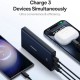 Батарея універсальна Baseus 10000 mAh PicoGo 20W PD, QC, USB-A, 2*USB-C, Black (P10076801123-00)
