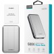 Батарея універсальна Choetech Magnetic Wireless 5000 mAh 10 W, USB-A, USB-C In/Out (B655/6932112104779)