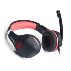Наушники REAL-EL GDX-7600 Black/Red (EL124100028) - Фото