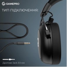 Навушники GamePro Asgard Skald Origin Black (HS850B) - Фото