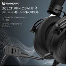 Навушники GamePro Asgard Skald Origin Black (HS850B) - Фото