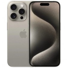 Мобільний телефон Apple iPhone 15 Pro 128 Gb Natural Titanium (REF A) BREEZY (2AMTUX3) - Фото