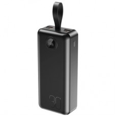 Батарея універсальна BOROFONE 30000mAh BJ11 Rider Black (6941991116445) - Фото