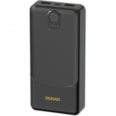 Батарея універсальна Dudao 10000 mAh K10 12W, 2*USB-A, USB-C(IN), Black (6977196682164)