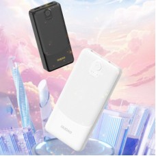 Батарея універсальна Dudao 10000 mAh K10 12W, 2*USB-A, USB-C(IN), Black (6977196682164) - Фото