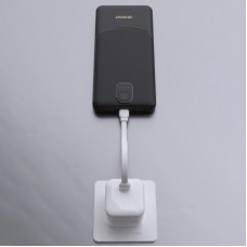 Батарея універсальна Dudao 10000 mAh K10 12W, 2*USB-A, USB-C(IN), Black (6977196682164) - Фото