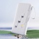 Батарея универсальная Dudao 10000mAh K11 10W, USB-A, USB-C, microUSB, with USB-A/USB-C/Lightning/MicroUSB cables White