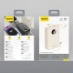 Батарея универсальная Dudao 20000mAh K14+ 22.5W, PD, QC, USB-A, USB-C(In/Out), with built-in USB-C/Lightning cables, White