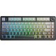 Клавиатура Aula F75 Gasket Reaper Switch Hot-Swap RGB Bluetooth/Wireless/USB UA Black/Grey (6948391209913)