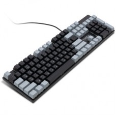 Клавиатура Vinga KBGM-090 LED Blue Switch USB Grey/Black (KBGM-090BL Grey/Black) - Фото