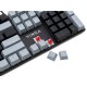 Клавиатура Vinga KBGM-090 LED Red Switch USB Grey/Black (KBGM-090R Grey/Black)
